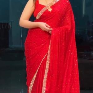 Heavy Kasturi Silk Saree With Designer Blouse